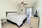 Master Bedroom KING - access to the private balcony- Gulf Front view